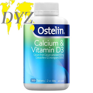 Ostelin Calcium & Vitamin D3 (300 Tablets)