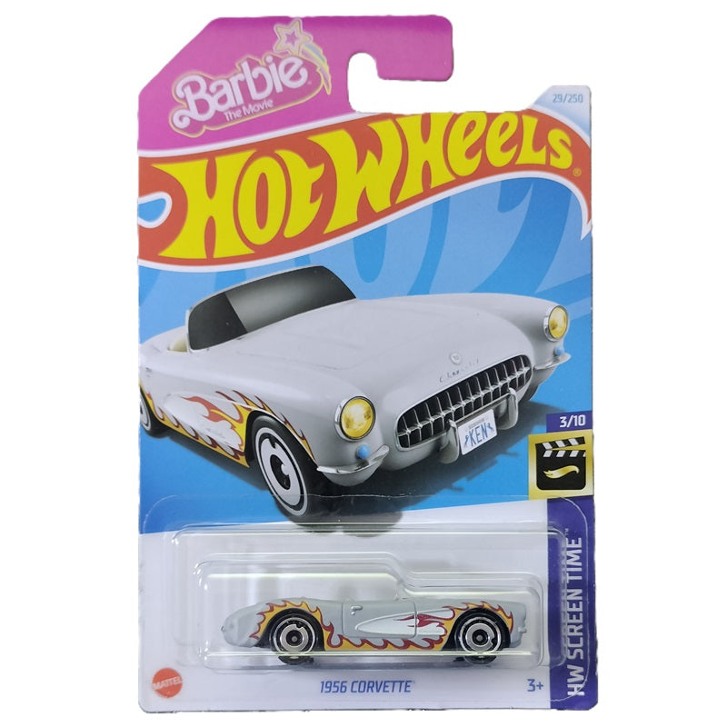 Hot Wheels - Corvette 1956  Barbie (HW Screen Time)