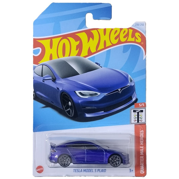 Hot Wheels - Tesla Model S Plaid (Quater Miles Heroes)