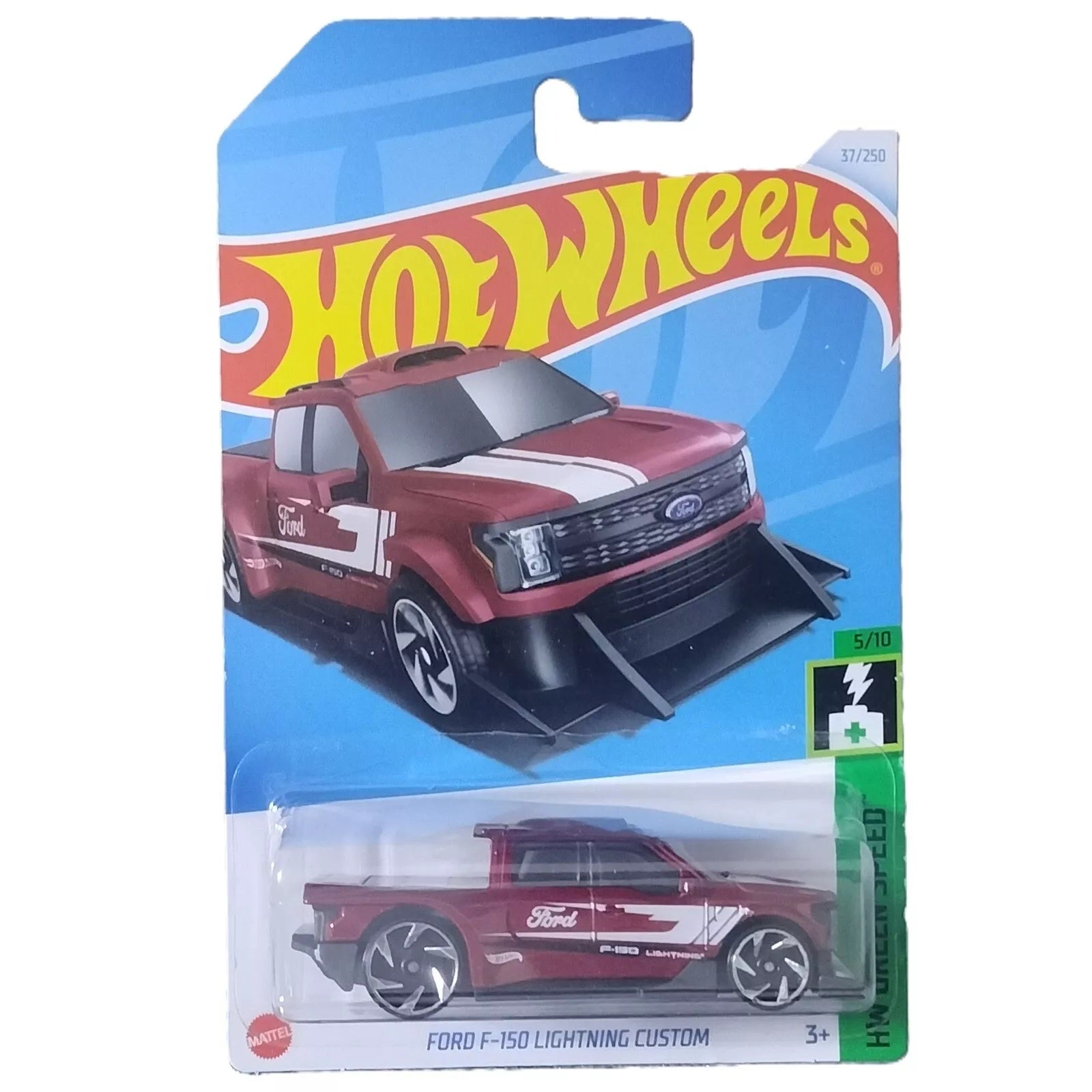 Hot Wheels Ford F-150 Lightning Custom (HW Green Speed)