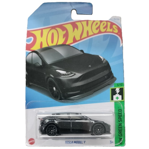 Hot Wheels Tesla Model Y (HW Green Speed)